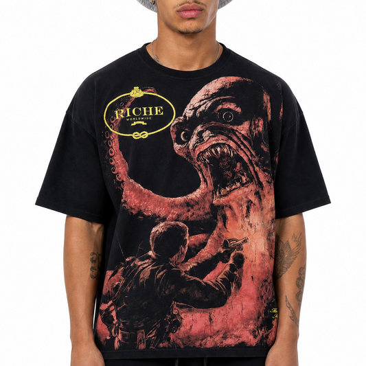 Man vs monster tee