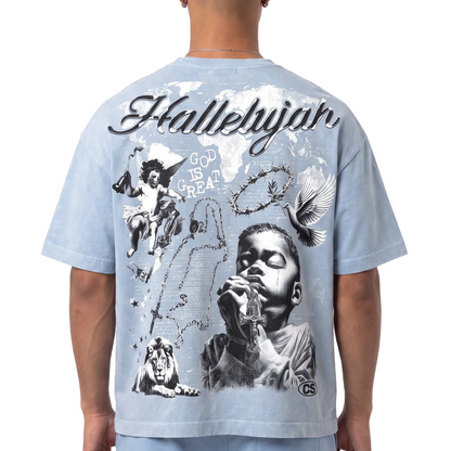 Praying Boy Vintage Graphic Tee