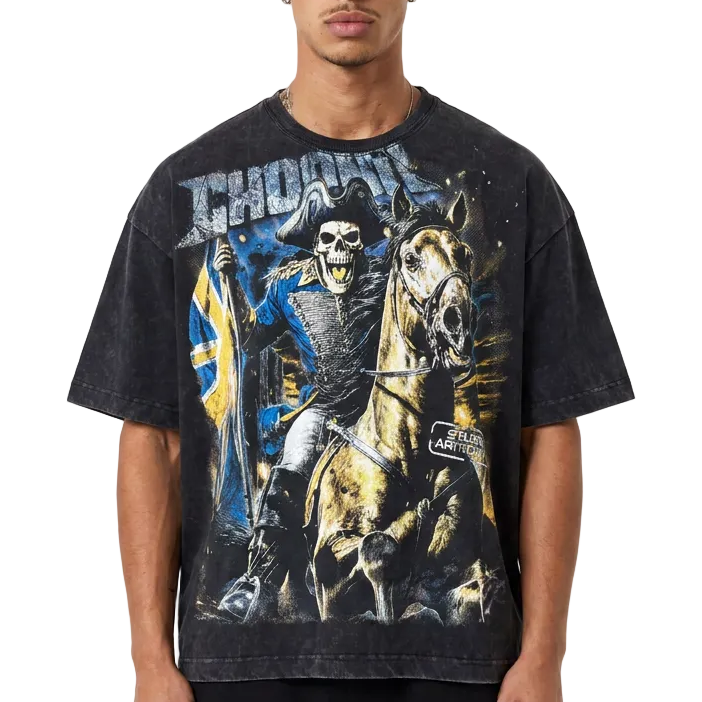 Skull Cavalry Graphic Tee