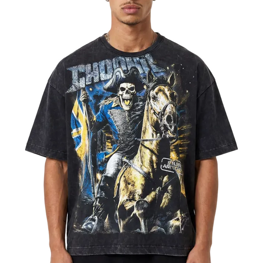 Skull Cavalry Graphic Tee