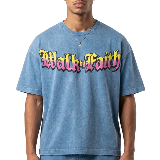 Walk by Faith Graphic Tee