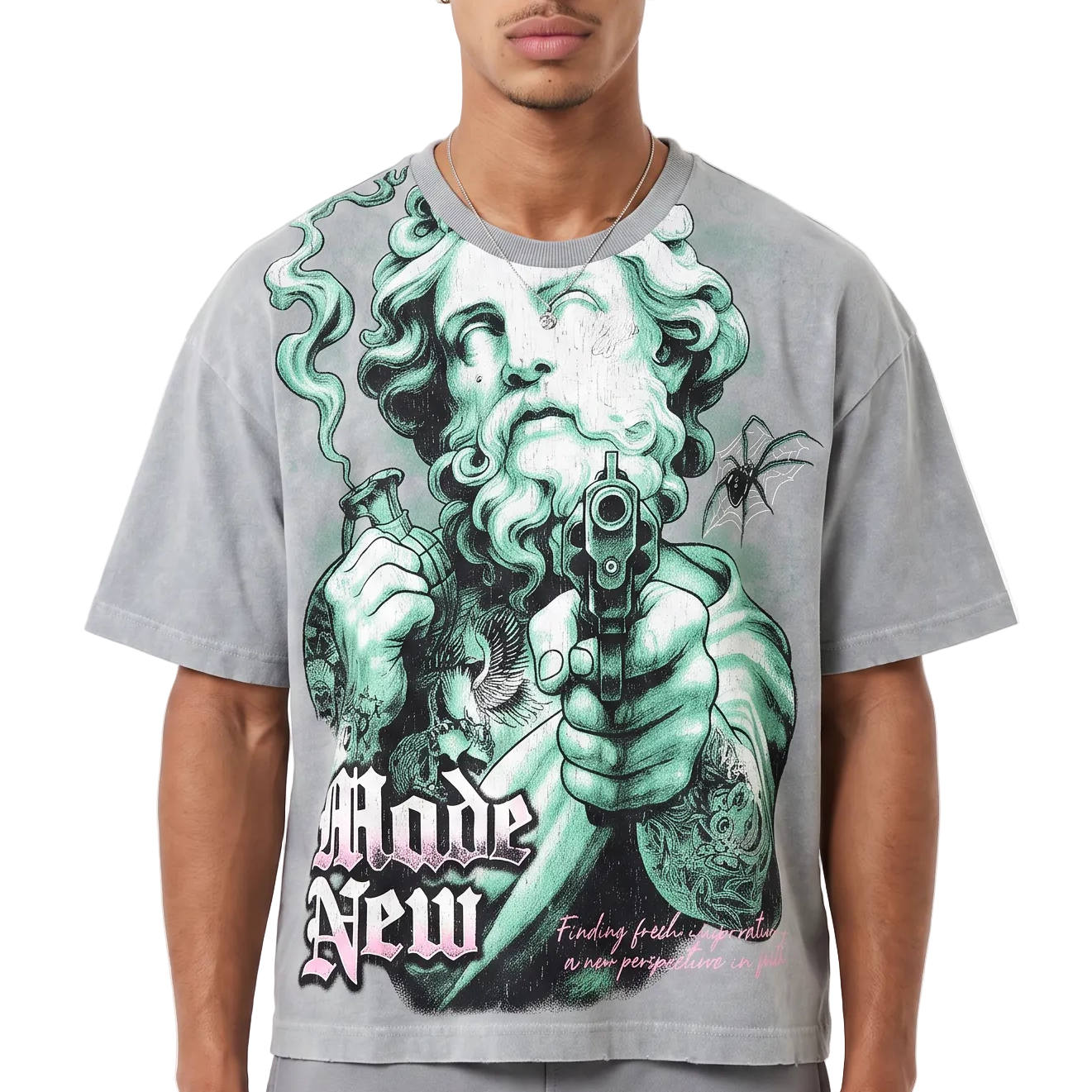 Made New Statue Graphic Tee