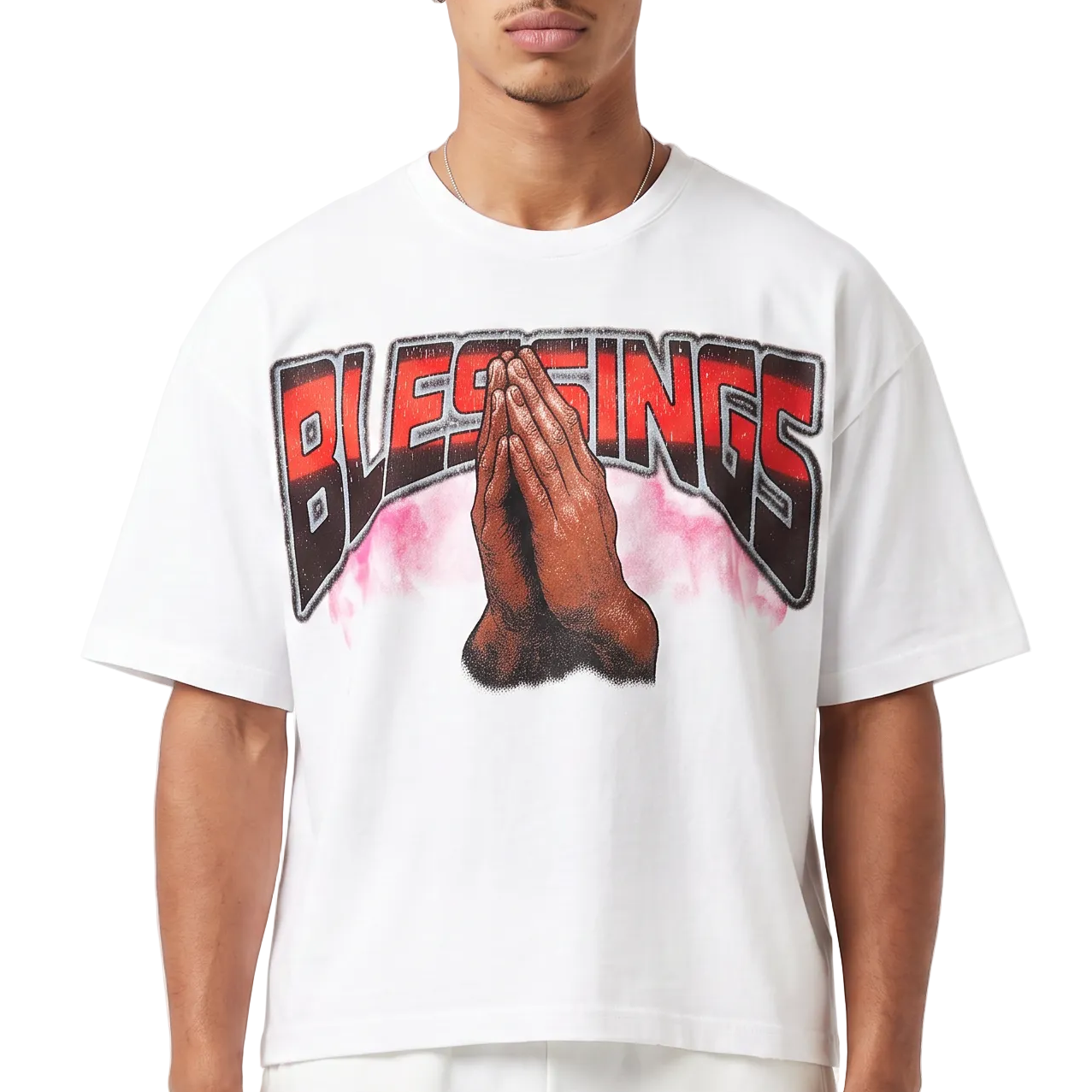 Blessings Praying Hands Tee