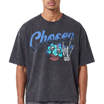 Chosen Floral Skeleton Tee