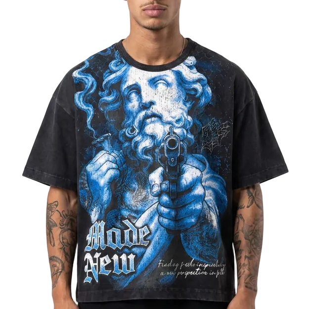 Made New Statue Graphic Tee