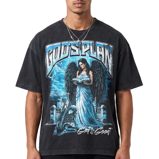 God's Plan Angel Tee
