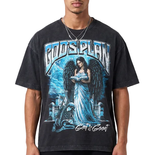 God's Plan Angel Tee