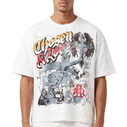 Chosen & Loved Vintage Angel Graphic Tee