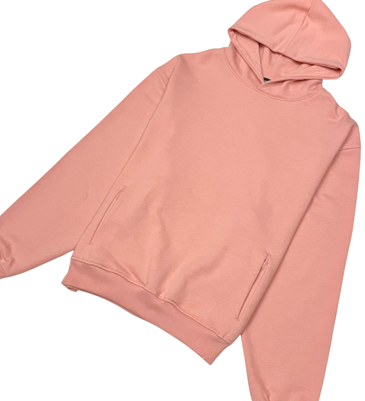 French terry drop shoulder hoodie