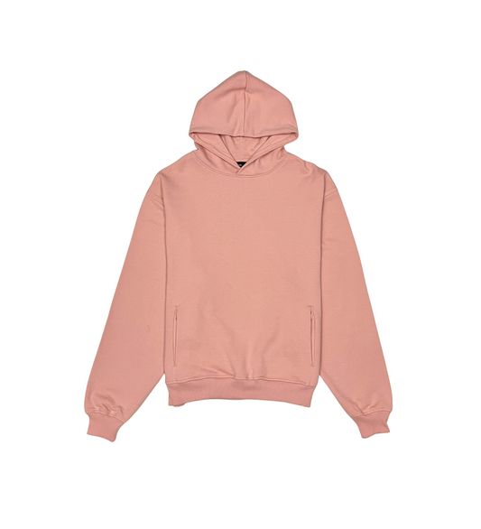 French terry drop shoulder hoodie