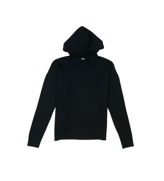 Viscos poly double knit sweater hoodie