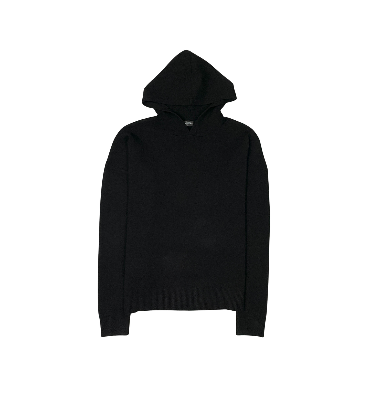 Viscos Poly Double Knit Sweater Hoodie