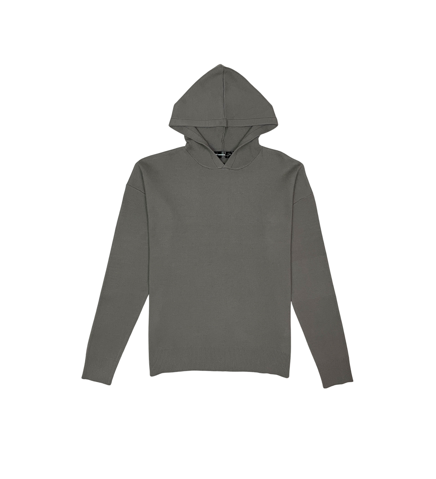 Viscos Poly Double Knit Sweater Hoodie