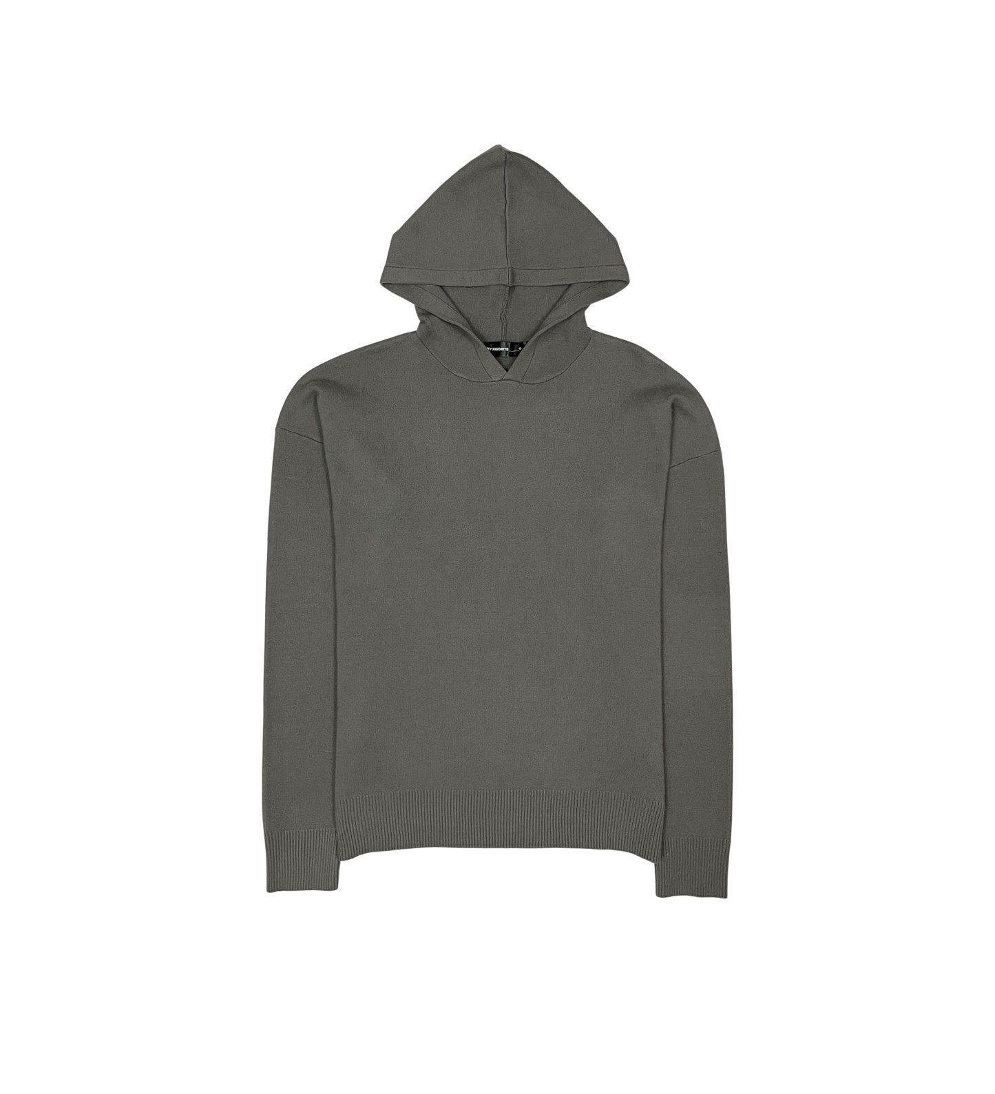 Viscos Poly Double Knit Sweater Hoodie