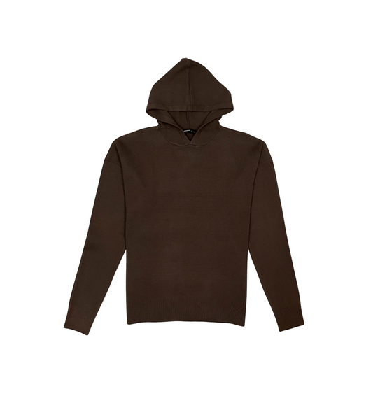 Viscos Poly Double Knit Sweater Hoodie