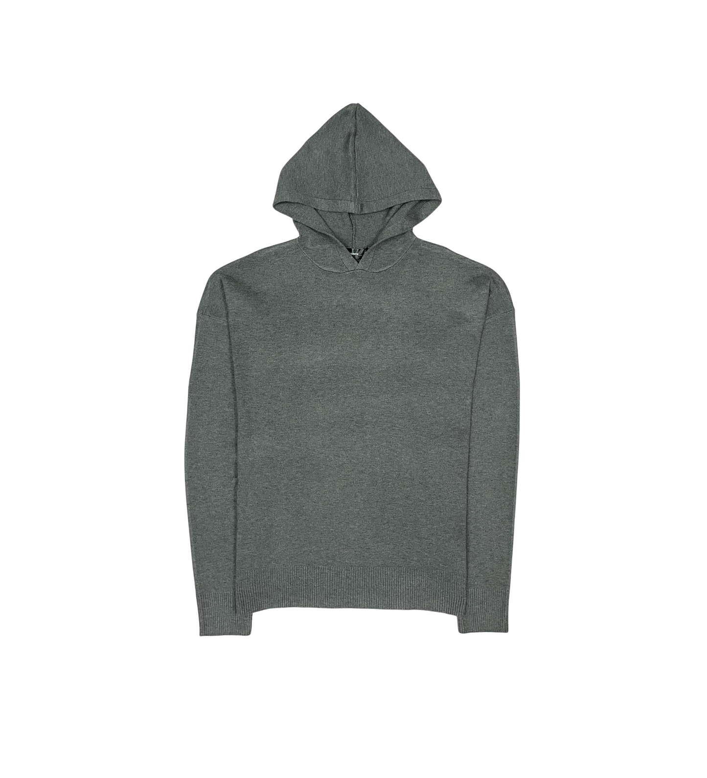 Viscos poly double knit sweater hoodie