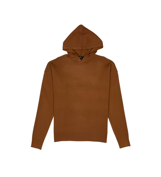 Viscos Poly Double Knit Sweater Hoodie