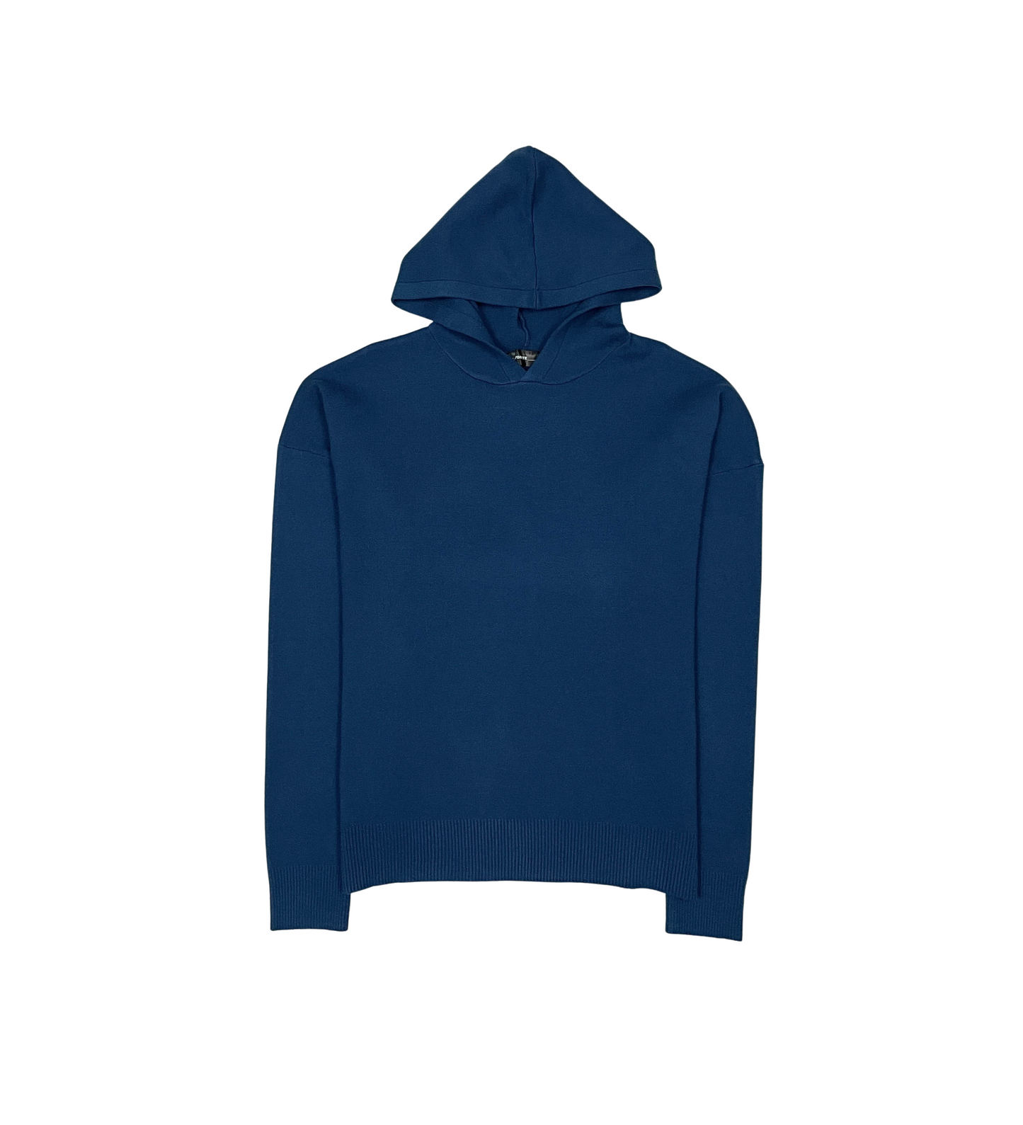 Viscos poly double knit sweater hoodie