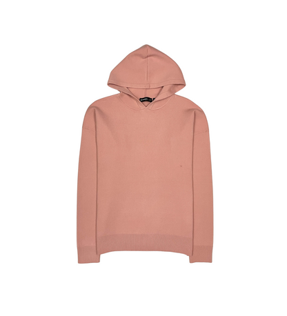 Viscos poly double knit sweater hoodie