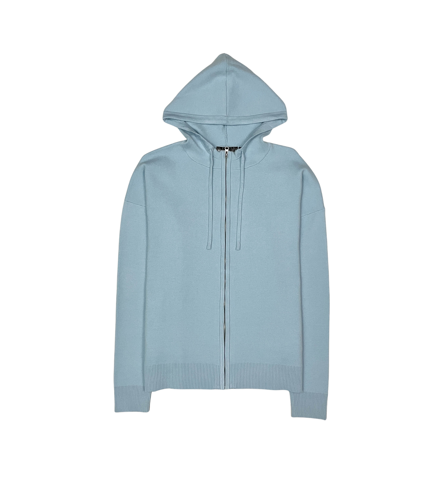 Viscos Poly Double Knit Zip Up Hoodie