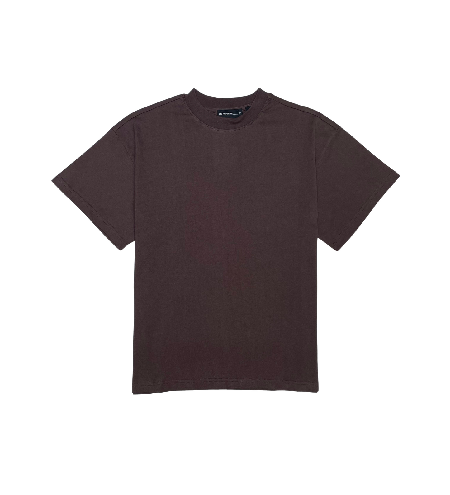 Single jersey oversized drop shoulder tshirt