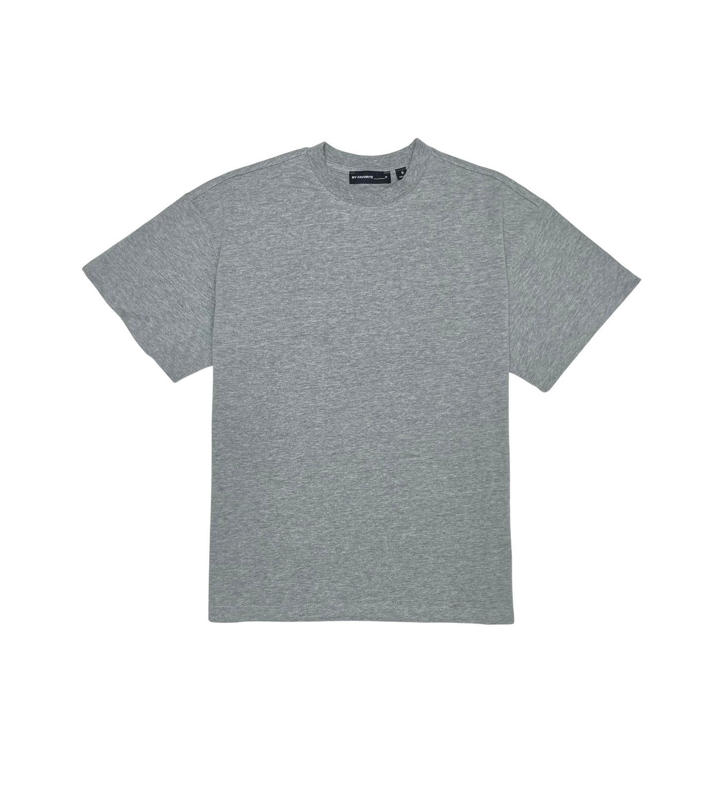 Single jersey oversized drop shoulder tshirt